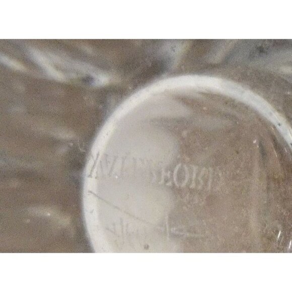 New: Waterford Clear Crystal Flared 6" Vase by Michael Aram Made in Ireland - Picture 5 of 7